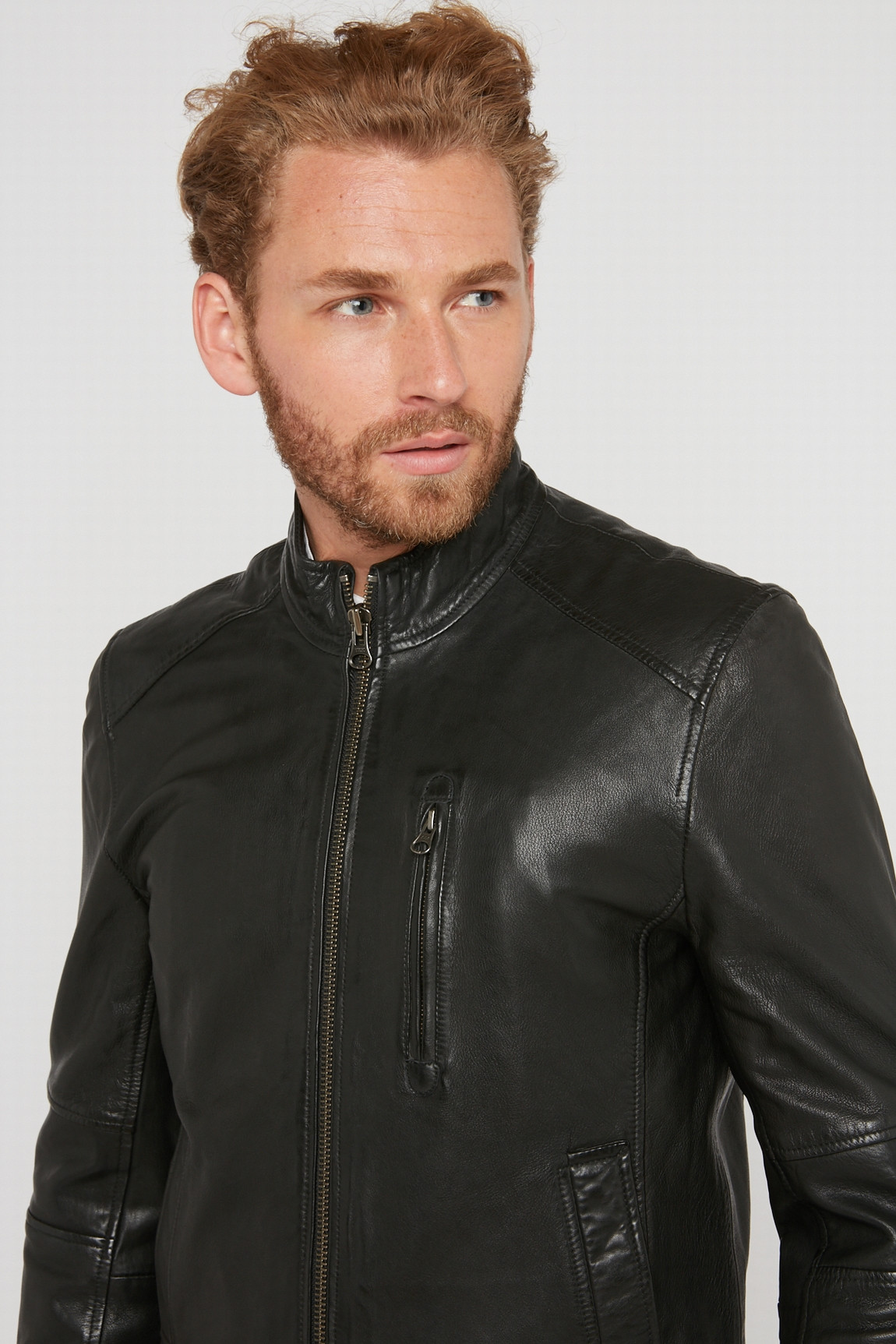 BLOUSON EN CUIR OLIVER