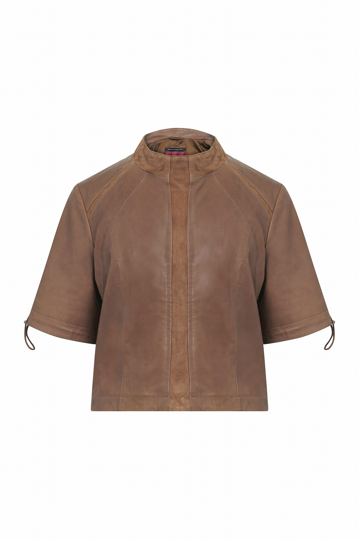 VESTE EMPIECEMENTS BI-MATIERE ROMY