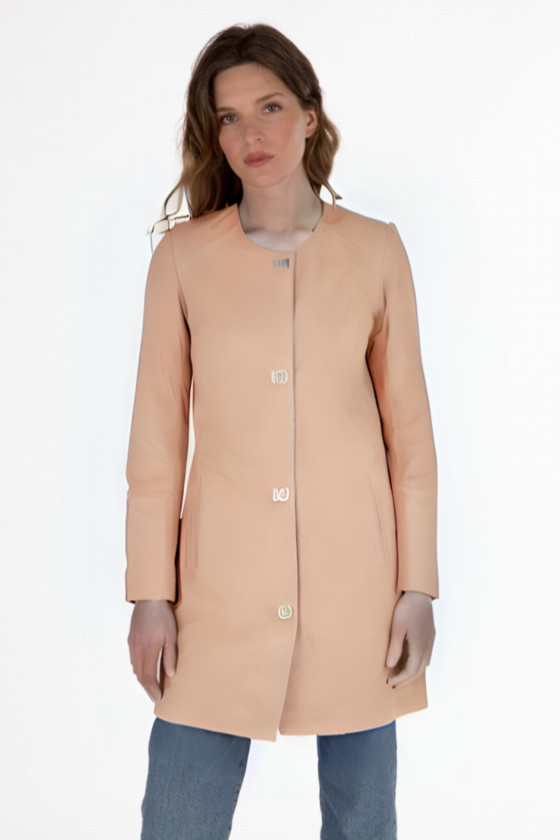 3/4 LENGTH BI-MATERIAL JACKET IOLANDA VELOURS