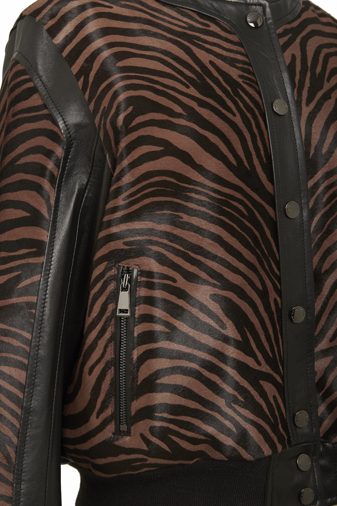 BOMBERS CUIR ET CAVALLINO VICKY CAV